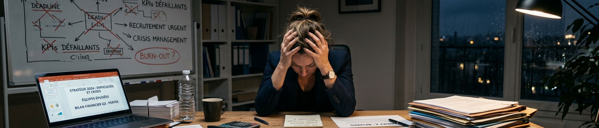 Burn-out du dirigeant : les signes qui doivent alerter